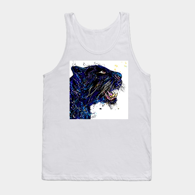 PANTHER Tank Top by lautir